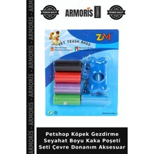 Armoris Petshop Köpek Gezdirme Seyahat Boyu Kaka Poşeti Seti Çevre Donanım Aksesuar