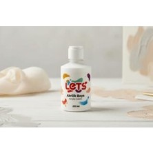 TeknoKapsül Let’s Akrilik Boya Beyaz 250 ml