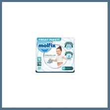 Bezos Premium Bebek Bezi Fırsat Paketi 6 Beden 15+ kg 34 Adet Bbz