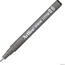 TeknoKapsül Artline 236 Çizim Kalemi Siyah 0.6