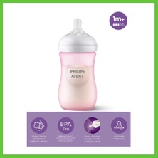Bezos Doğal Tepkili Natural Response Pp Biberon 260 ml 1+ Ay Pembe · Renk: Pembe Dmc