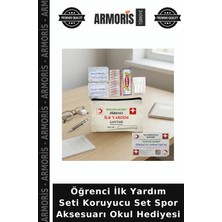 Armoris Öğrenci Ilk Yardım Seti Koruyucu Set Spor Aksesuarı Okul Hediyesi