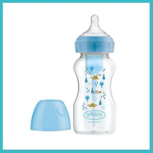 Defne Store Pp Geniş Ağız Options Biberon 270 ml Mavi · Renk: Mavi Dfnbez