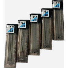 Royal Rain Store Tombow Leader Kalem Ucu 0.7 mm 2b, 5 Tüp Set