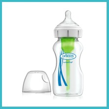 Defne Store Geniş Ağız Cam Biberon 270 ml (Yeni) Dfnbez