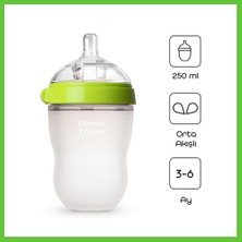 Bezos Antikolik Silikon Biberon 250 ml 3-6 Ay Yeşil · Renk: Yeşil Dmc