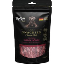 Royal Rain Store Reflex Plus Snackies Natural Pancarlı Ördek Göğsü Premium Köpek Ödül Maması 80 G