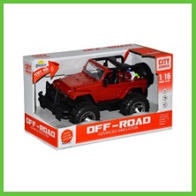 Bezos 10390 1:16 Sesli ve Işıklı Jeep Dmc