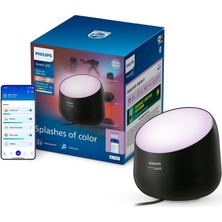 Royal Rain Store Philips Smart Lighting Squire Lite Akıllı Masa Lambası - Siyah - Google Home, Alexa, Homekit ve Matter Uyumlu
