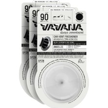 Royal Rain Store Vavana Spin Araba Klima Kokusu - Profesyonel Otomobil Kokusu | Bpa &amp; Sıvı Içermez | 90 Gün Etkili 3'lü Set (Angelıc)