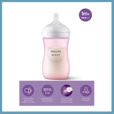 Bezos Doğal Tepkili Natural Response Pp Biberon 260 ml 1+ Ay Pembe · Renk: Pembe MBT06