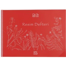 Royal Rain Store Gıpta 185578 Resim Defteri 25X35 Eko Spiralli 25 Yaprak 4956, Asorti