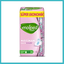 Defne Store Ultra Hijyenik Anatomik Ped Normal Süper Eko 24 Adet Dfnbez