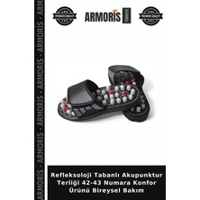 Armoris Refleksoloji Tabanlı Akupunktur Terliği 42-43 Numara Konfor Ürünü Bireysel Bakım