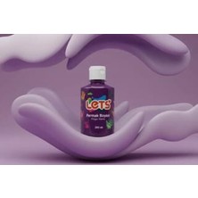 TeknoKapsül Let`s Parmak Boyası Mor 250 ml