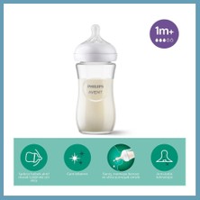 Bezos Doğal Tepkili Natural Response Cam Biberon 240 ml 1+ Ay MBT06