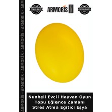 Armoris Nunbell Evcil Hayvan Oyun Topu Eğlence Zamanı Stres Atma Eğitici Eşya