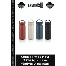 Armoris Çelik Termos Mavi 3514 Açık Hava Yürüyüş Aksesuarı