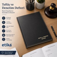 Royal Rain Store Etika Teftiş Denetim Defteri 192 Sayfa Sert Kapak 23X32 cm