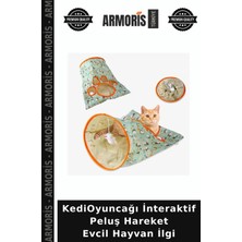 Armoris Kedioyuncağı Interaktif Peluş Hareket Evcil Hayvan Ilgi