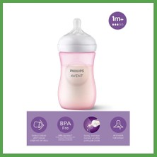 Bezos Doğal Tepkili Natural Response Pp Biberon 260 ml 1+ Ay Pembe · Renk: Pembe Mgc