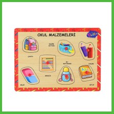 Bezos ONY-196-197 Ahşap Tutmalı Okul Malzemeleri Arz