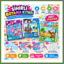 Bezos BK012 Sihirli Boyama Kitabı (Adet Fiyatıdır) HB006
