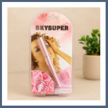 Bezos Pilli Yanak Kıl Alma Makinesi (Pembe) BZS10