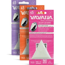 Royal Rain Store Vavana Araba Klima Kokusu 3'lü Set -Trio Oto Kokusu | Bpa &amp; Sıvı Içermez | 45 Gün Etkili (Trio-Set2)