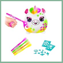 Bşk Virgo Airbrush Peluş Neon Boyama Seti BSK2026