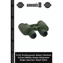 Armoris 7X35 Profesyonel Askeri Dürbün 131M/1000M Kamp Ekipmanı Doğa Sporları Keşif Aleti