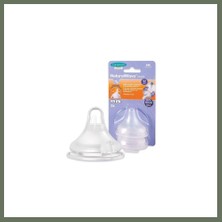 Bezos Natural Wave Biberon Emziği Orta Akış 2'li Bezos1