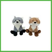 Bezos PB31563-23 Peluş Oturan Tilki 23 cm Arz