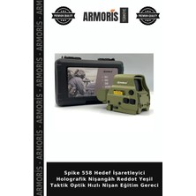 Armoris Spike 558 Hedef Işaretleyici Holografik Nişangâh Reddot Yeşil Taktik Optik Hızlı Nişan Eğitim Gereci