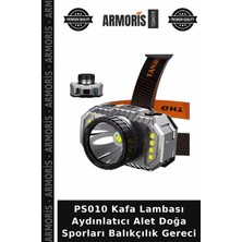 Armoris PS010 Kafa Lambası Aydınlatıcı Alet Doğa Sporları Balıkçılık Gereci