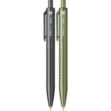 Royal Rain Store Scrikss Office Grid x Versatil Kalem 0.7 mm Koyu Gri Yeşil 2'li Blister