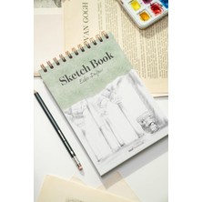 Royal Rain Store Matt Notebook A5 Eskiz Defteri Sketch Book 50 Yaprak 150 gr Kalın Kağıt