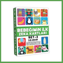 Bezos 2212 Eğitici Kartlar 12-24 Ay Zeka Kartları -Dıytoys Mgc