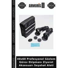 Armoris 40X60 Profesyonel Gözlem Görev Ekipmanı Ziyaret Aksesuarı Seyahat Aleti