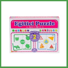 Soi Home 7194 Çark Puzzle Renkler Şekiller - Soı