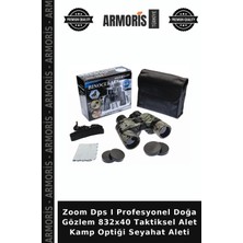 Armoris Zoom Dps I Profesyonel Doğa Gözlem 832X40 Taktiksel Alet Kamp Optiği Seyahat Aleti