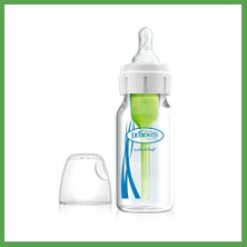 Bezos Cam Dar Ağız Biberon Antikolik 250 ml Mgc