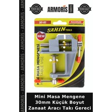 Armoris Mini Masa Mengene 30MM Küçük Boyut Zanaat Aracı Takı Gereci