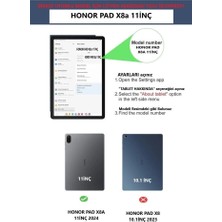 Royal Rain Store Undeplus Honor Pad X8B X8A 11INÇ ile Uyumlu Tablet Nano Ekran Koruyucu (Honor X8/x8 Pro Değildir)