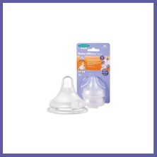 Nida Natural Wave Biberon Emziği Hızlı Akış 2'li Nıda