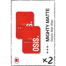 Royal Rain Store Osis+ Mighty Matte Güçlü Tutucu Mat Wax 100ML x 2 Adet, S4045787314762