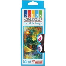 TeknoKapsül Südor Akrilik Boya Set 10X15 ml