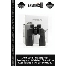 Armoris 20X60DPSI Waterproof Profesyonel Dürbün 1000M-49M Avcılık Ekipmanı Safari Ürünü