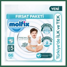 Vintessy Vıntessy Premium Bebek Bezi Ultra Fırsat Paketi 5 Beden 11-18 kg 66 Adet BZS01