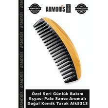 Armoris Özel Seri Günlük Bakım Eşyası Palo Santo Aromalı Doğal Kemik Tarak ALK5313